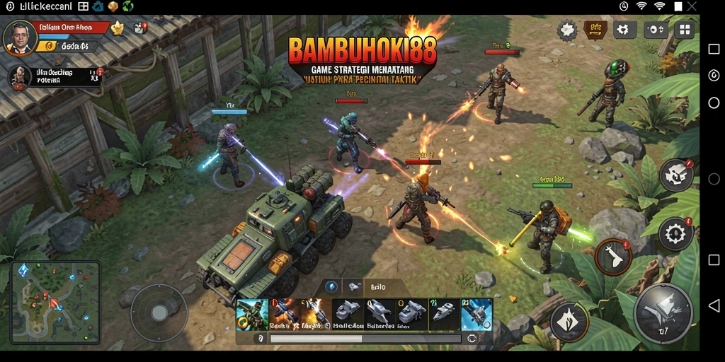 Tampilan gameplay menantang di BAMBUHOKI88 yang memikat para pemain strategi.