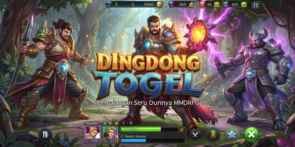 Tampilan terbaik dari gameplay MMORPG DINGDONGTOGEL yang penuh aksi.