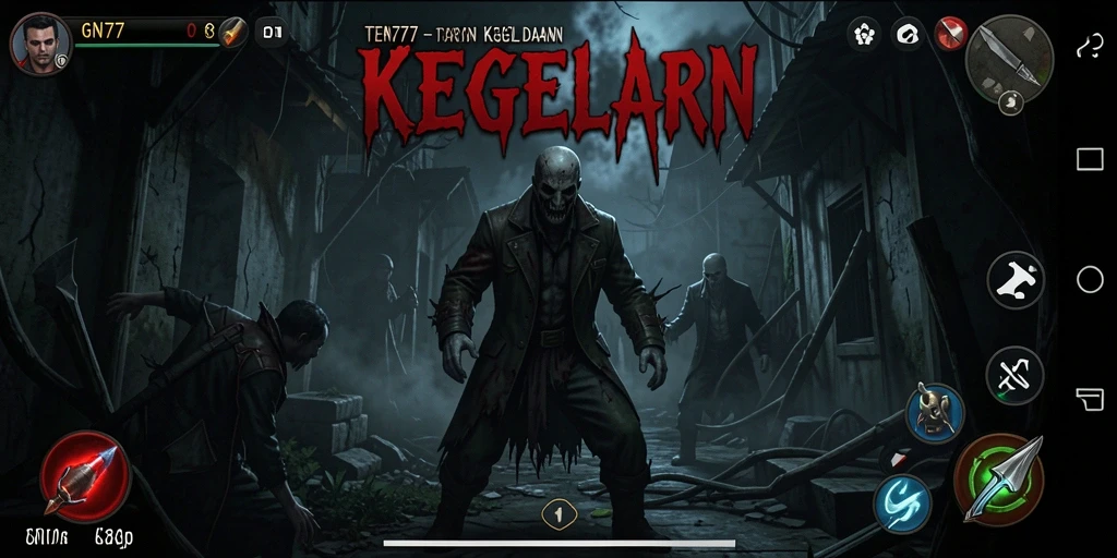 Screenshot dari gameplay menakutkan di GN777.