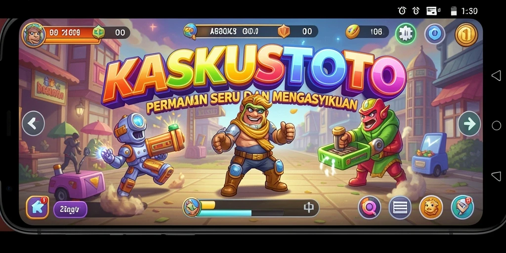 Tampilan menarik dari gameplay KASKUSTOTO yang menantang.