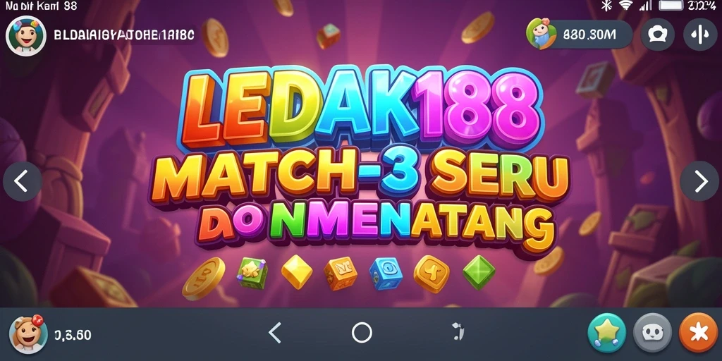 Tampilan gameplay <strong>LEDAK188</strong> yang penuh warna dan seru.