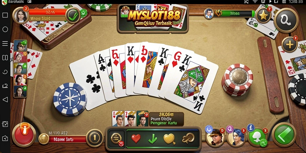 Tampilan menarik dari gameplay QiuQiu MYSLOT188.