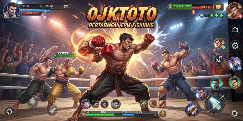 Tangkapan layar OJKTOTO dengan pertarungan karakter yang mendebarkan.