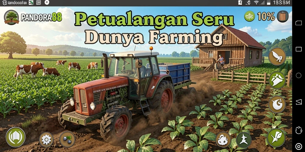Gameplay PANDORA88 menampilkan petualangan seru dalam berkebun.