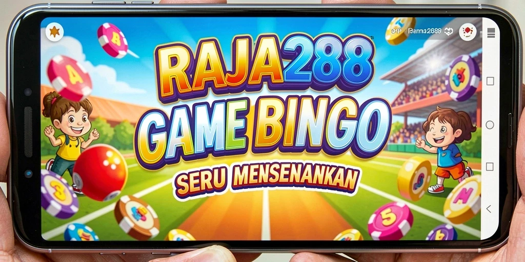 Tampilan gameplay seru dari game Bingo RAJA288.
