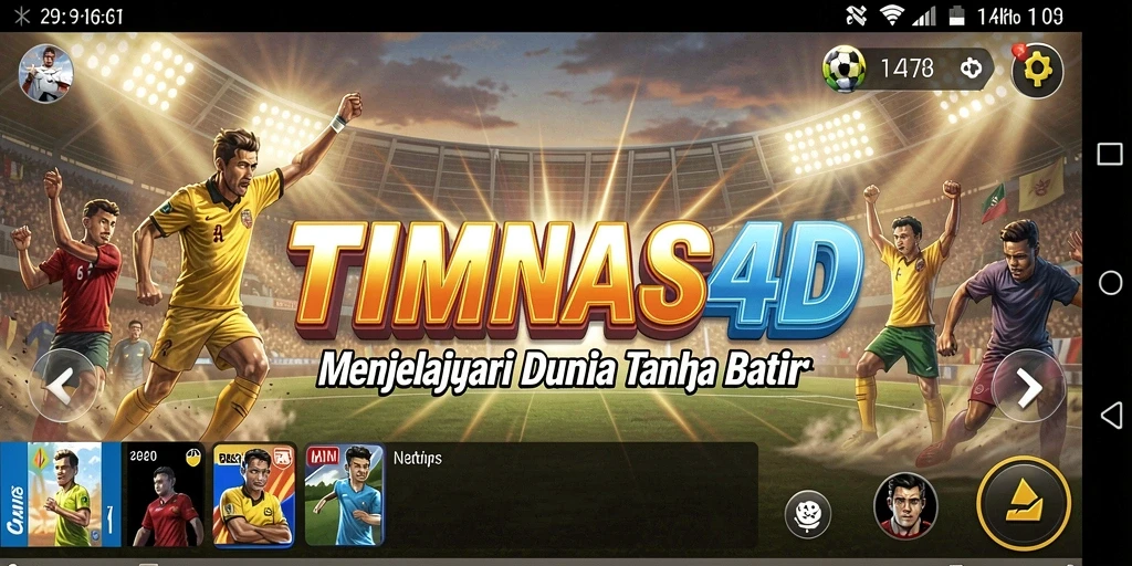 Tampilan gameplay menarik dalam dunia Open World TIMNAS4D.